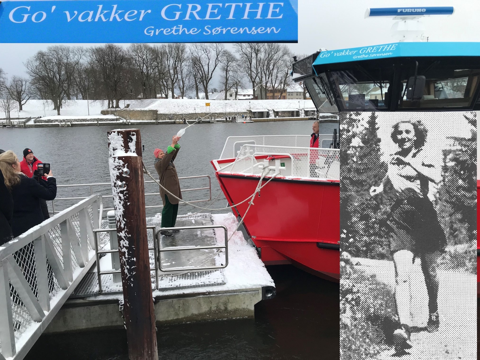 Den nye elferga Go’vakker Grethe oppkalt etter Grethe Sørensen